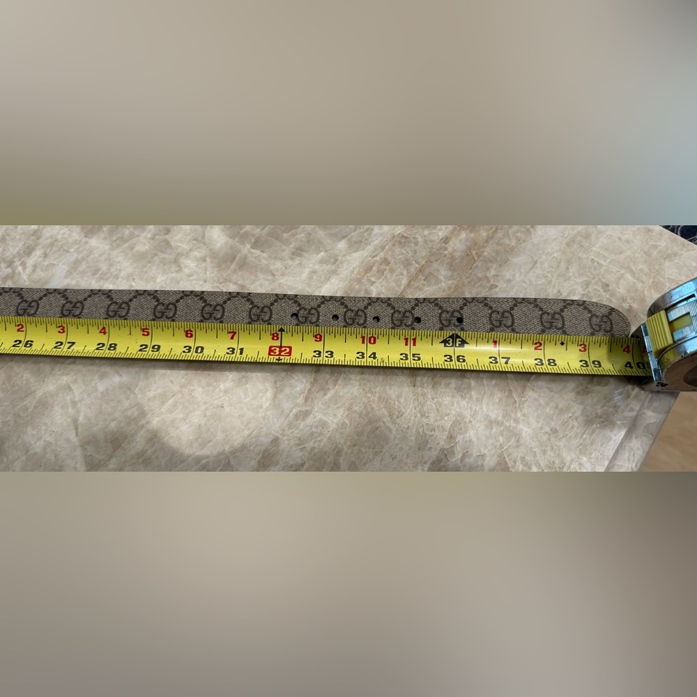 Gucci Beige and Black Belt - Picture 3 of 3